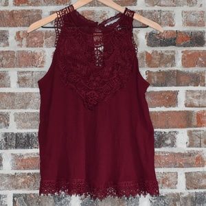 🌸3 for $10 🌸 By Design Maroon Boho Top